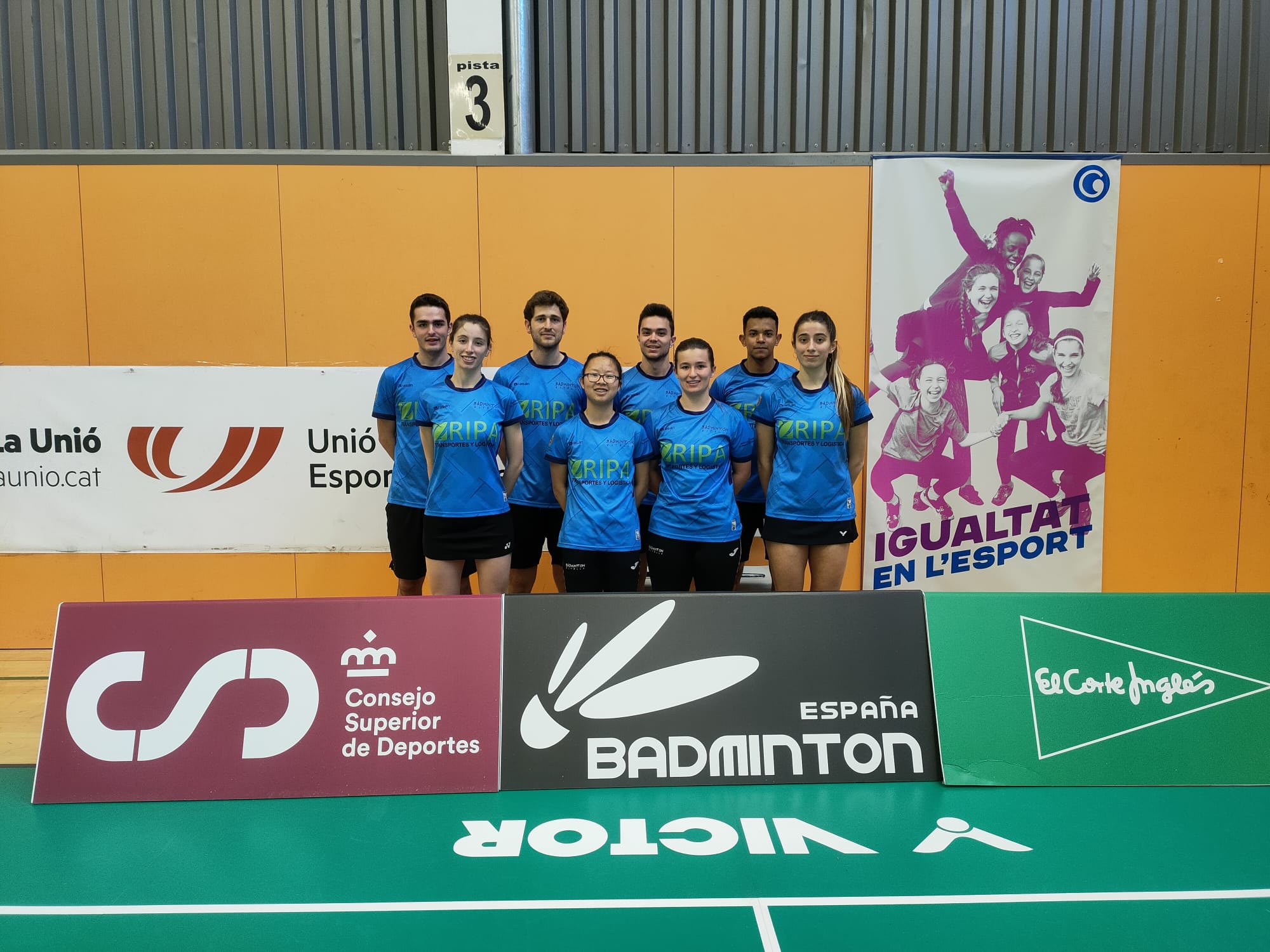 Club B&aacute;dminton Estella cumple el objetivo de la permanencia en la Liga Nacional de Clubes-Primera Oro